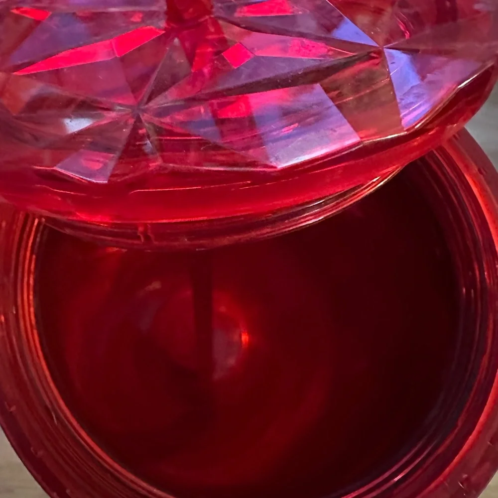 Starbucks Vibrant Red Glass Tumbler